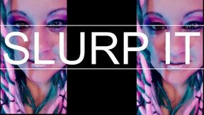 Wank and slurp with goddess lana cei looper for dumb dumb heads