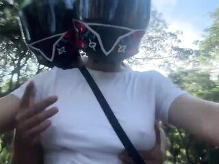 I Picked Up A Didi Client Without A Bra And This chab Noticed My Big Titties