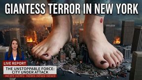 GIANTESS TERROR in NYC