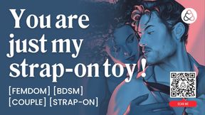 ASMR Audio Porn: Femdom Wife Pegs Her Male Sub Husband - Strap-on Play &amp; Anal Sex - Erotic Audio Story