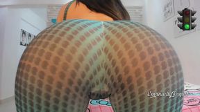 Emanuelly Raquel Red light Green light jerk off game SEXY LATINA DP BBC
