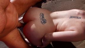 Wet Beach Nymph Cums On Hard Cock