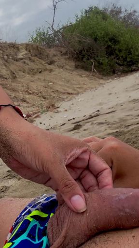 Must-share moment from &quot;I celebrate NEW YEAR on the beach with my horny stepmother, we have sex on the beach.&quot;