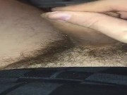 my step sister surprises me to cum in her are jogging-legins