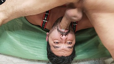 Pernambucano dotado socou sua rolona de garganta abaixo do boy