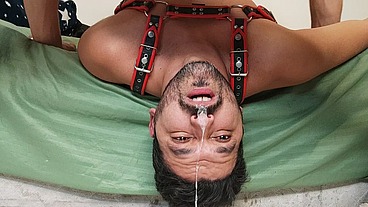 Pernambucano dotado socou sua rolona de garganta abaixo do boy