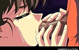 Hentai mistress smashing sex slaves cunt