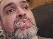 Got a Mouthful of Cum for My Birthday