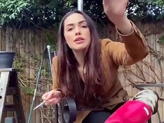 Smoking Boot Goddess