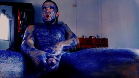 Blueman coming and cumming