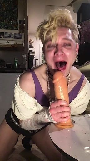 Sissy Fag Jes Brinch Hotpants