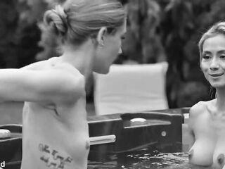 Particular Delivery Chapter two: Bi Hotties Veronica Leal And Tiffany Tatum Take A double penetration Pounding During double penetration Group Sex Session GP3363B