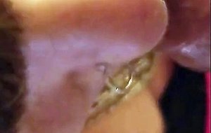 Amateur CD sucking big black cock