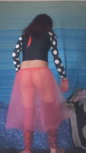 Teasing in My Sexy Long Tutu