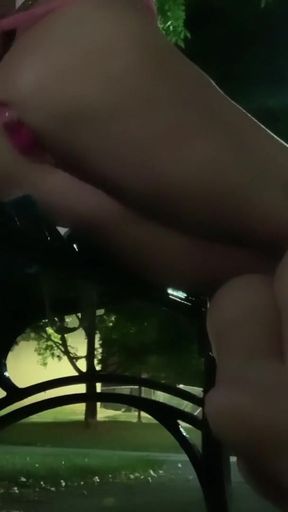 PMV Public Slut Sissy ParkBench Butt plug and SO MUCH MORE!!   Clip 1