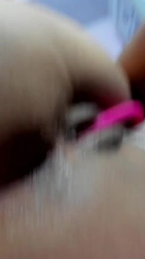 Thrilling moment from &quot;Beautiful webcam model Salome Colucci shows her tight anus and stimulates herself with her fingers&quot;