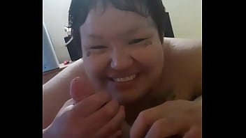 Native girl sucks bwc