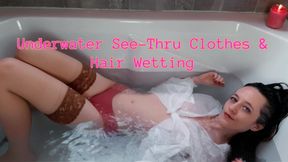 Underwater See Thru Clothes & Hair Wetting SD