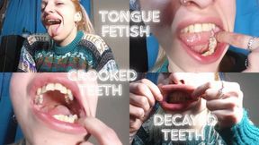 Mouth fetish - Tooth fetish - Tongue fetish
