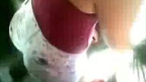 Dry humping my hot girlfriend in the kitchen as she seduces me with her shorts