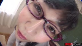 Thick Spit Hits Hard. Soaked Tongue Lingers. Teacher Tomoka Akari, Mouth Wide Open, Feeds You... and Your Fetish
