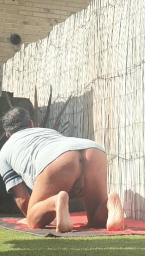 Outside Naked (garden) Compilation