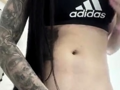 DreamsWhite Homemade Standing Masturbation