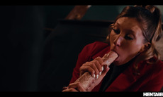 Alien Hentai Porn - Lobby Girl Trapped by Huge Monster Cock in Hotel