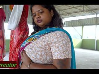 Large bazookas Bhabhi Sudden Sex with Ebony Devar! Village Bhabhi Sex