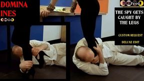 SEXY FEMALE SPY CAUGHT by her LEGS (480p)