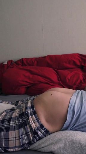 Morning Routine. Cute StepDaddy Gently Whispers, Fucks StepDaughter Tight Pussy and Cum in Deep