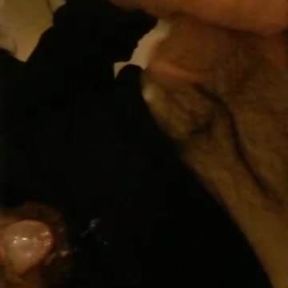 Slut Self Facial Swallow 9