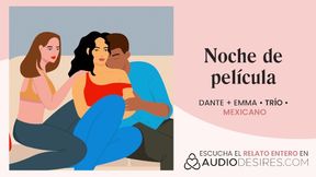 Spanish-speaking friend trio leads to sultry 3some