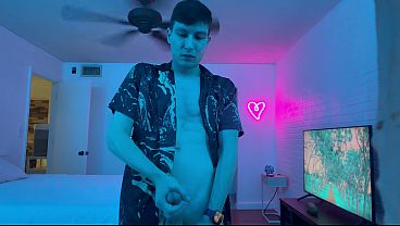 Living Life and Self Playing with My Glow Butt Plug