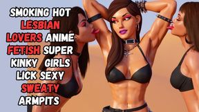 filthy sexy lingerie lesbian lover muscled adventure girl armpit fetish pit obsessed girls lick sweaty armpits