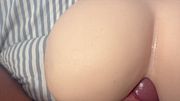 Fucking TANTALY SEX DOLL hard while the wife's away