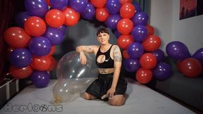 Olivia - B2p polka dots in latex top