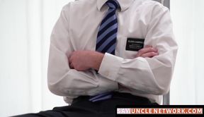 SayUncleNetwork.com - Young mormon jerked by elder while fingered hard in the ass
