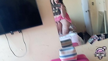 Transgender teenagers Amber Alisson and Canela Roommates Lesbian Friendship