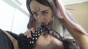 PRINCESS BABE Disgust spit and BURPING PART 3 by BABE LILIT and Daniel Santiago Cam By Aline Full hd