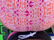 Redbone big booty bounce in slo mo