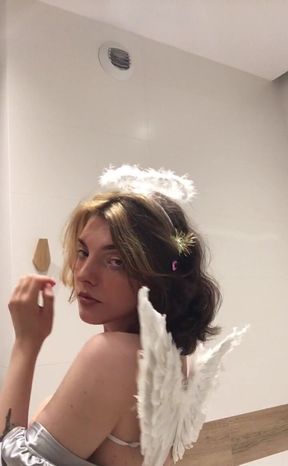 I Could Be Your Angel Im Having Some Fun with My Costumes Lately, I Hope You Like It Too