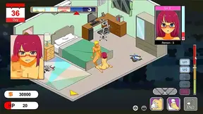 Young Buck Rides Huge 3D Cock Through Tight Cheerleader Spank Ass