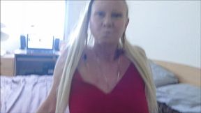 POV creampie fucking with rimming my big fat ass & cum dripping from my puffy pussy