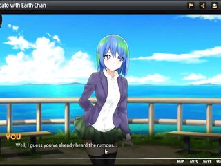Cita con Tierra chan - (Gameplay completo) - Acerogames - La tierra versión manga