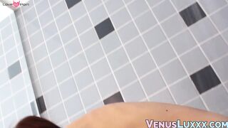 Bubble Bath Masturbation Sessions - Transgender Model Venus Lux