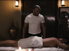 TS Eva enjoys sucking dudes hard dick