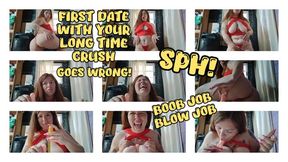 SPH - FIRST DATE WITH YOUR CRUSH GOES WRONG - BOOBJOB AND BLOWJOB