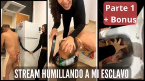 STREAM HUMILLANDO A MI ESCLAVO parte 1