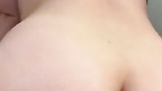 thick 19 year old fucks and blows toy inside the shower